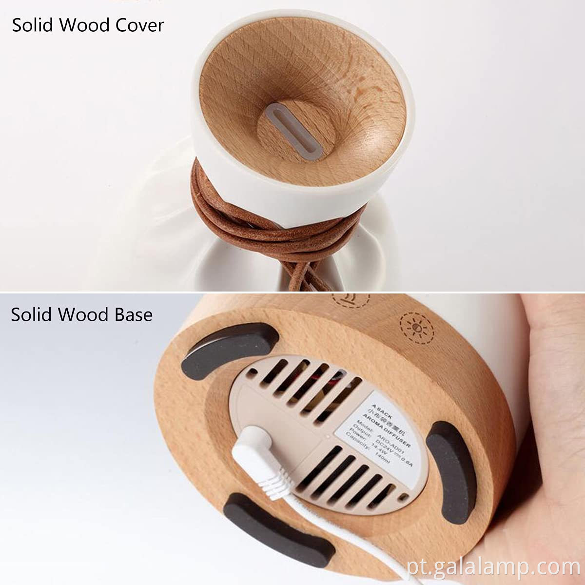 Fabric-Wrap Humidifier Night Light